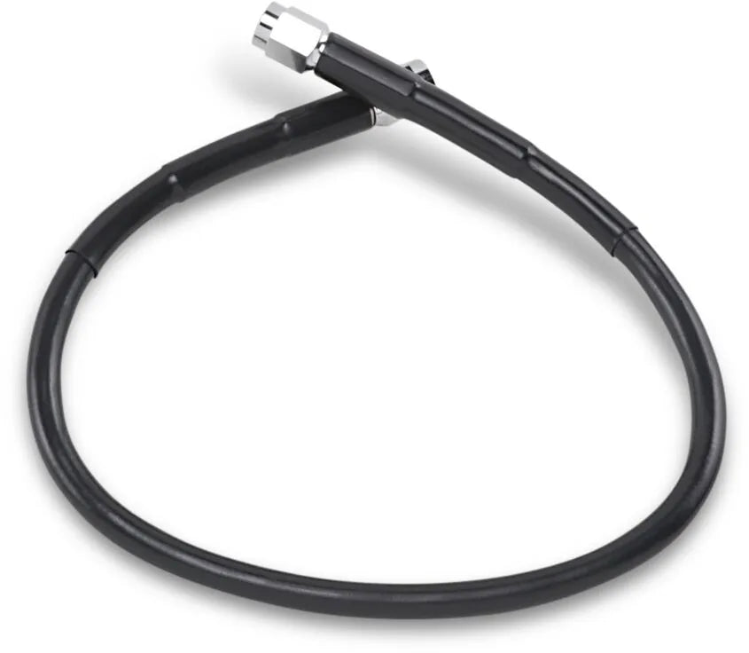 Drag Specialties Universal Black Brake Line - 17"