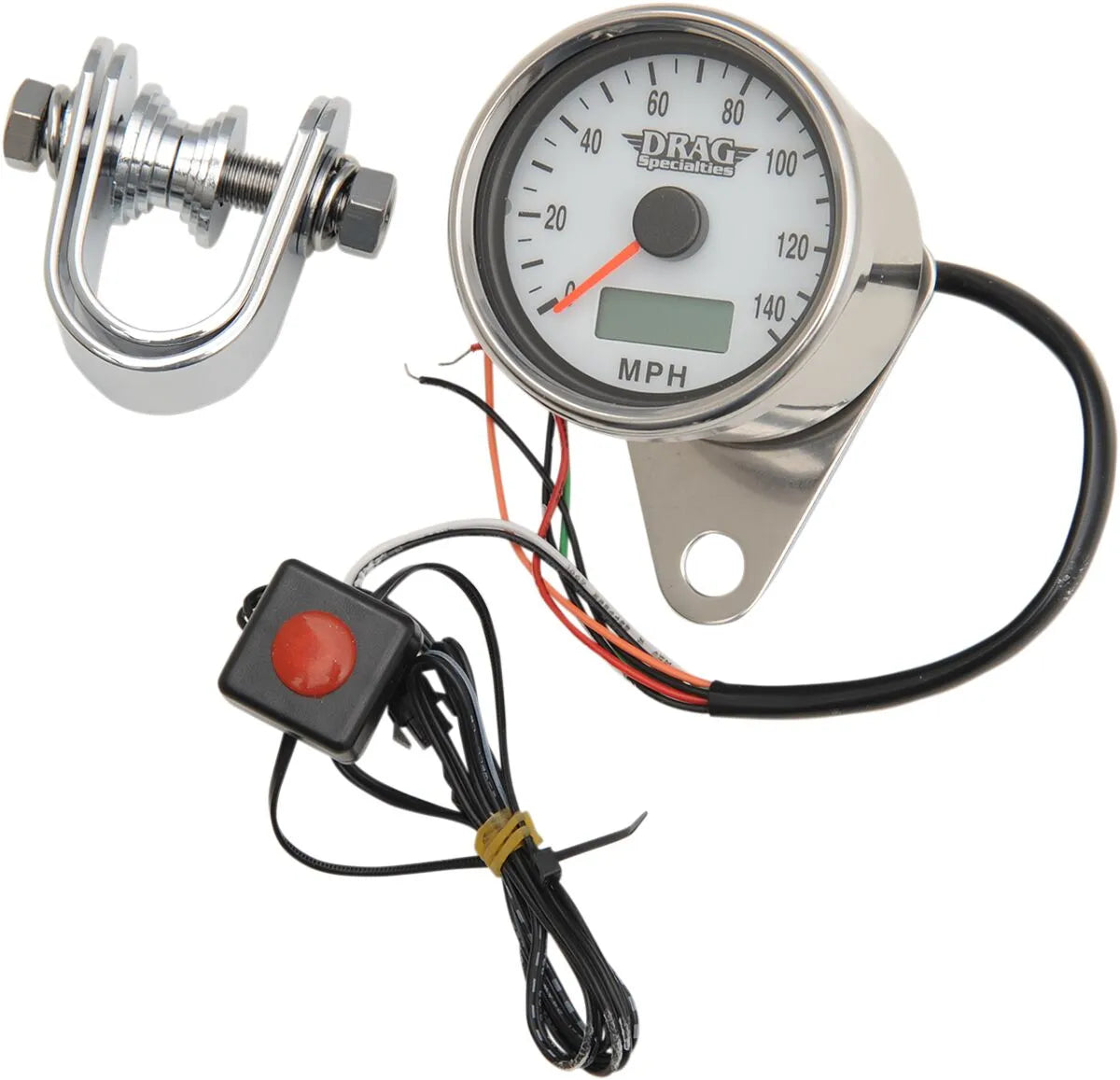 Drag Specialties Mini Elektronisk Speedometer