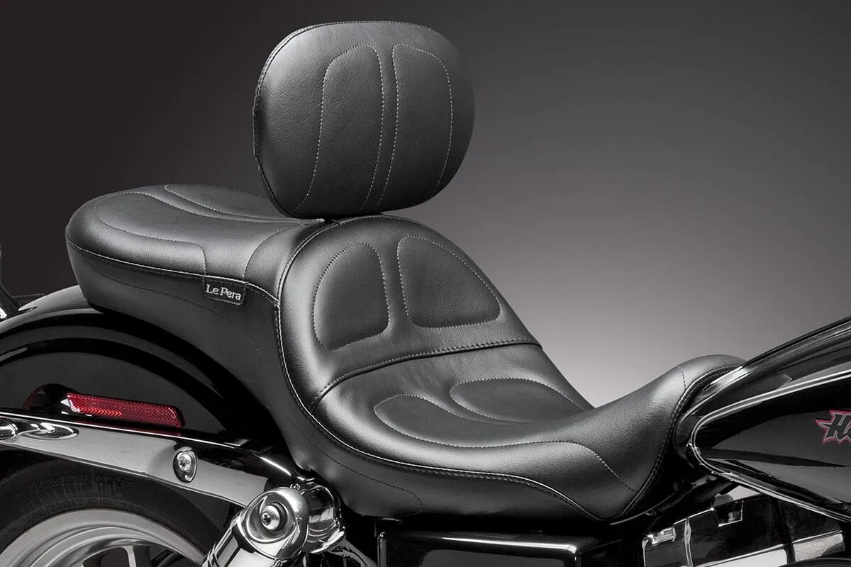 Le Pera Maverick Seat - Sort vinyl
