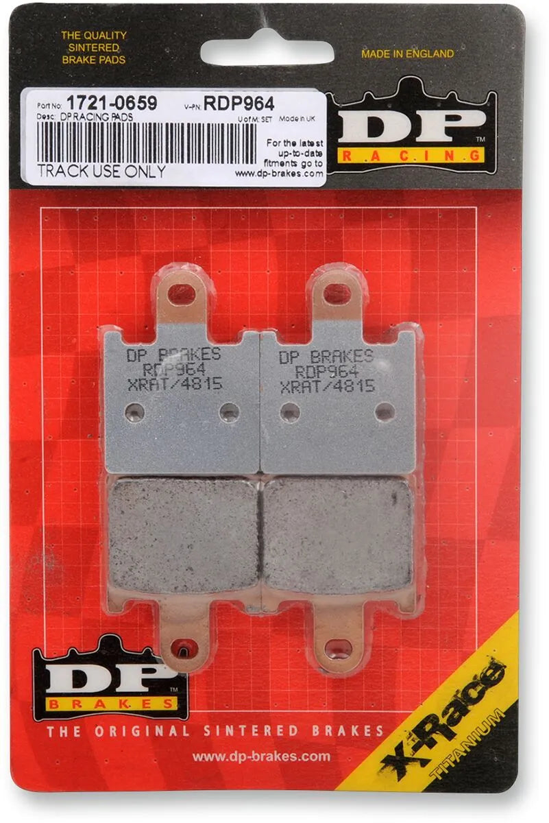 Dp Brakes Rdp X-race Titanium Sintered Brake Pads