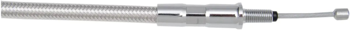 Magnum Shielding Polished Clutch Cable For Harley Davidson