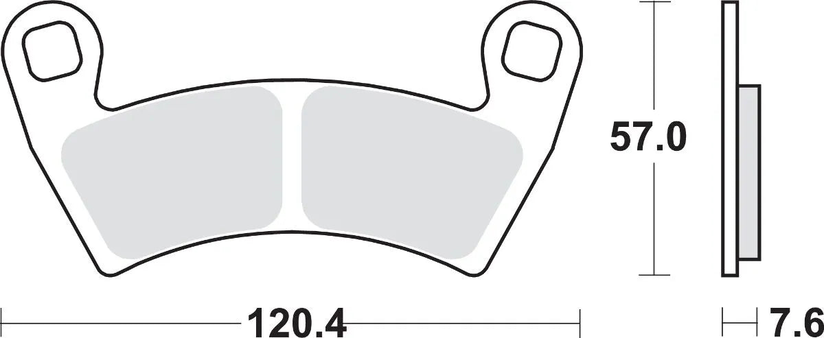 Sbs Si Offroad Sintered Brake Pads