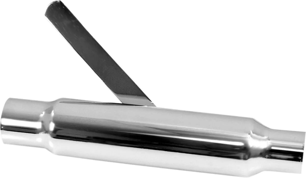 Emgo Shorty Muffler For 1-1/2" To 1-3/4" Inlets