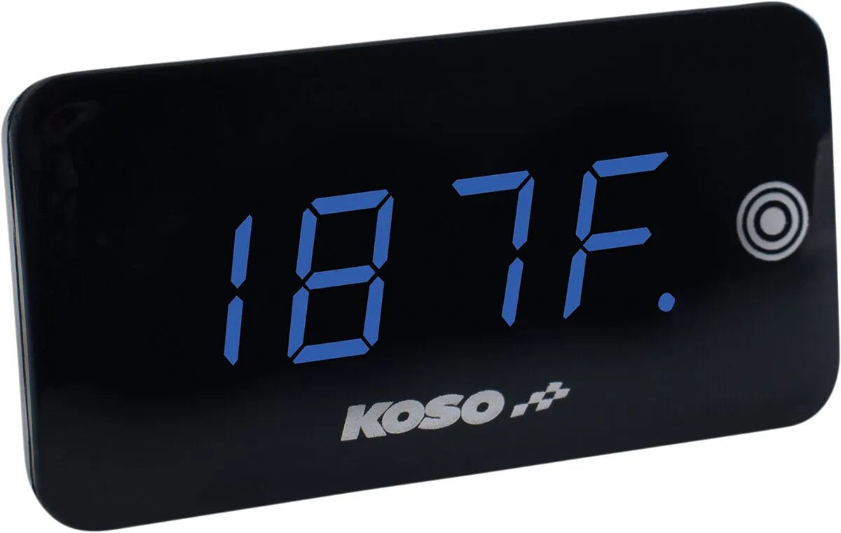 Koso Digital Volt &amp; Temperatur Meter - Touchscreen