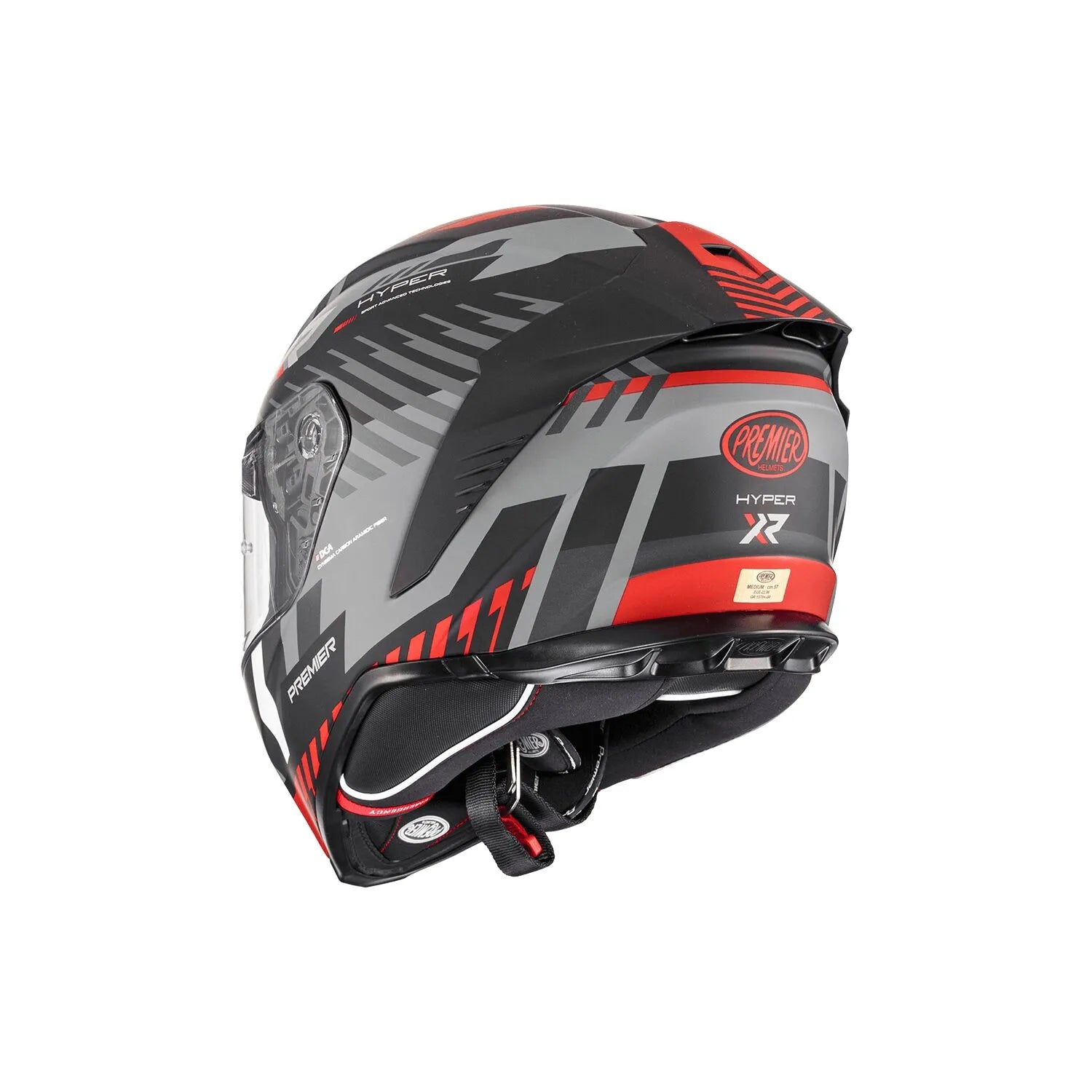 Premier Helmets Hyper Xr Helmet Full Face Street Gray