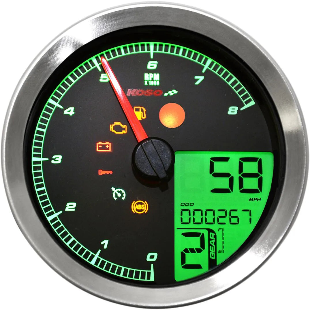 Hd-04 Speedometer/omdrejningstæller