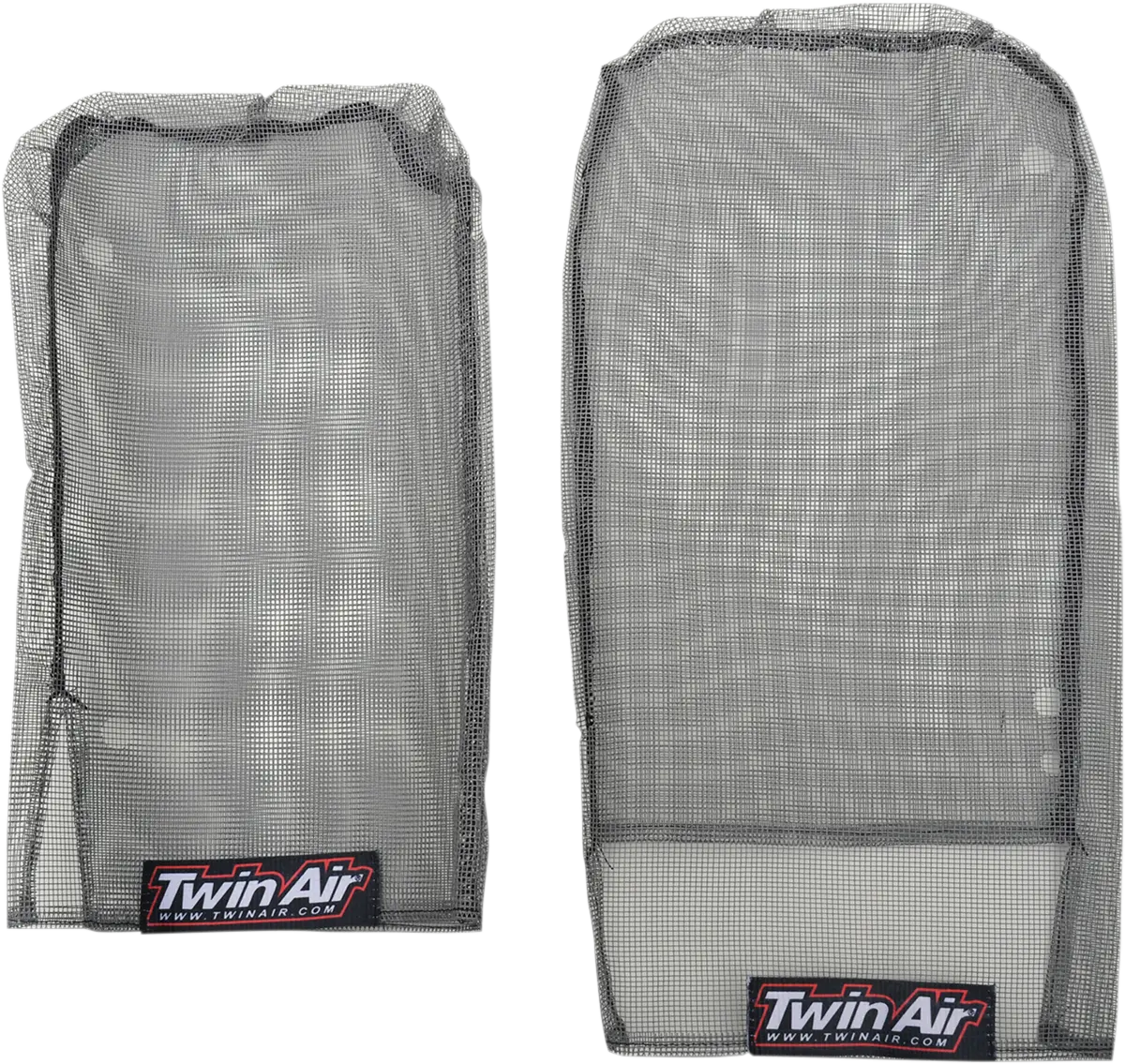 Dobbelte luftradiatormuffer for at forhindre tilstopning af radiatoren