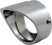 Cobra Billet Exhaust Tip 4" Scalloped Chrome