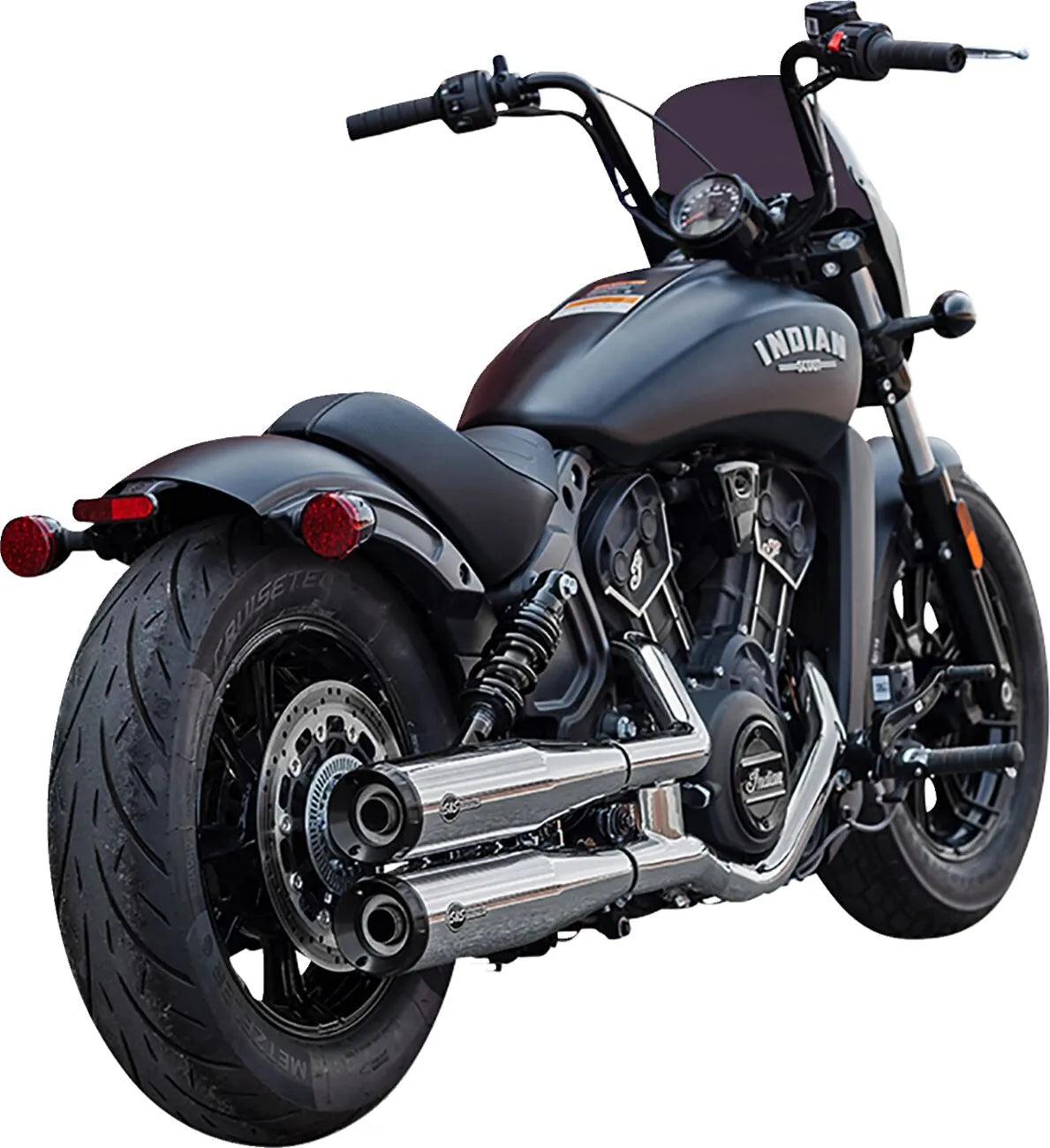 S&s Cycle Grand National Slip-on Mufflers For Scout