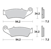 Moto-master Nitro Sport Brake Pads