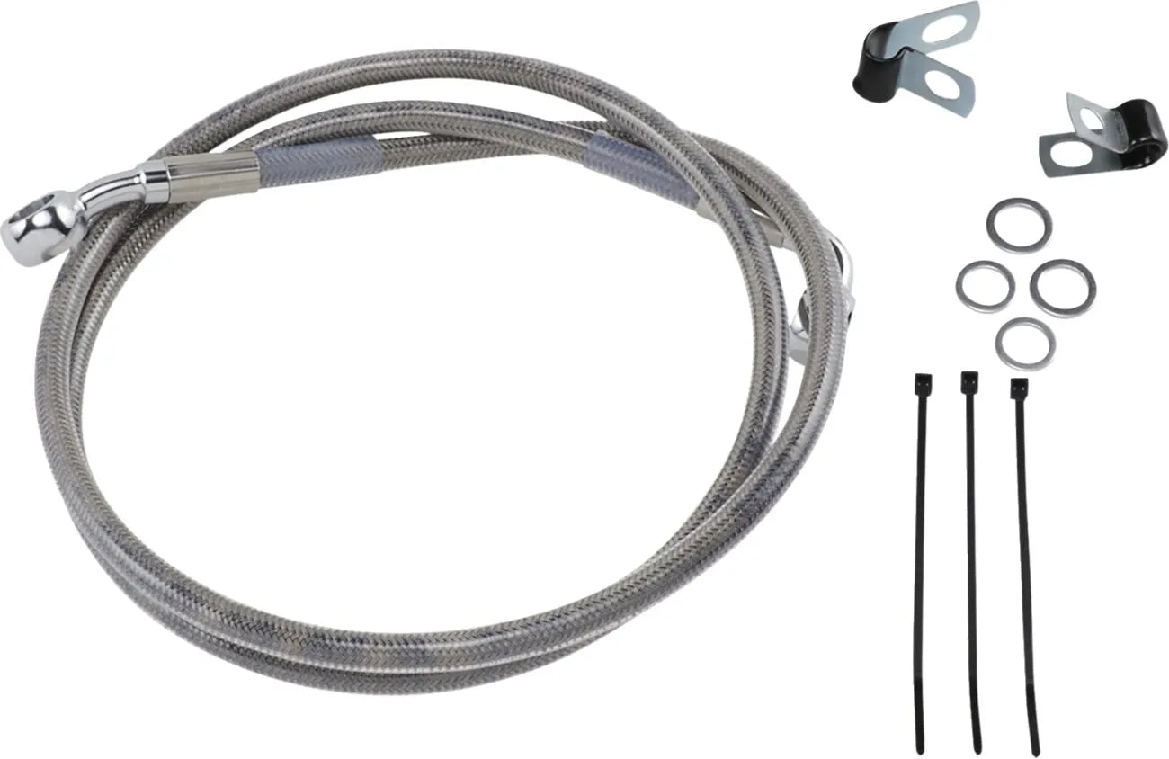 Drag Specialties Extended Brake Line Kit 44"