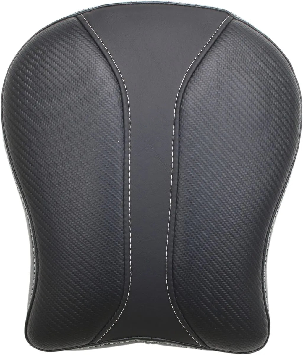 Saddlemen Aftagelig Pillion Pad - Sort Vinyl