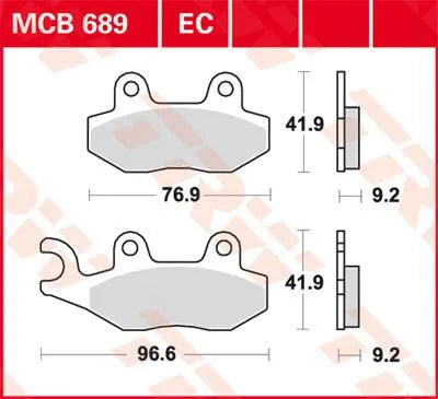 Trw All Round Sintered Metal Brake Pads