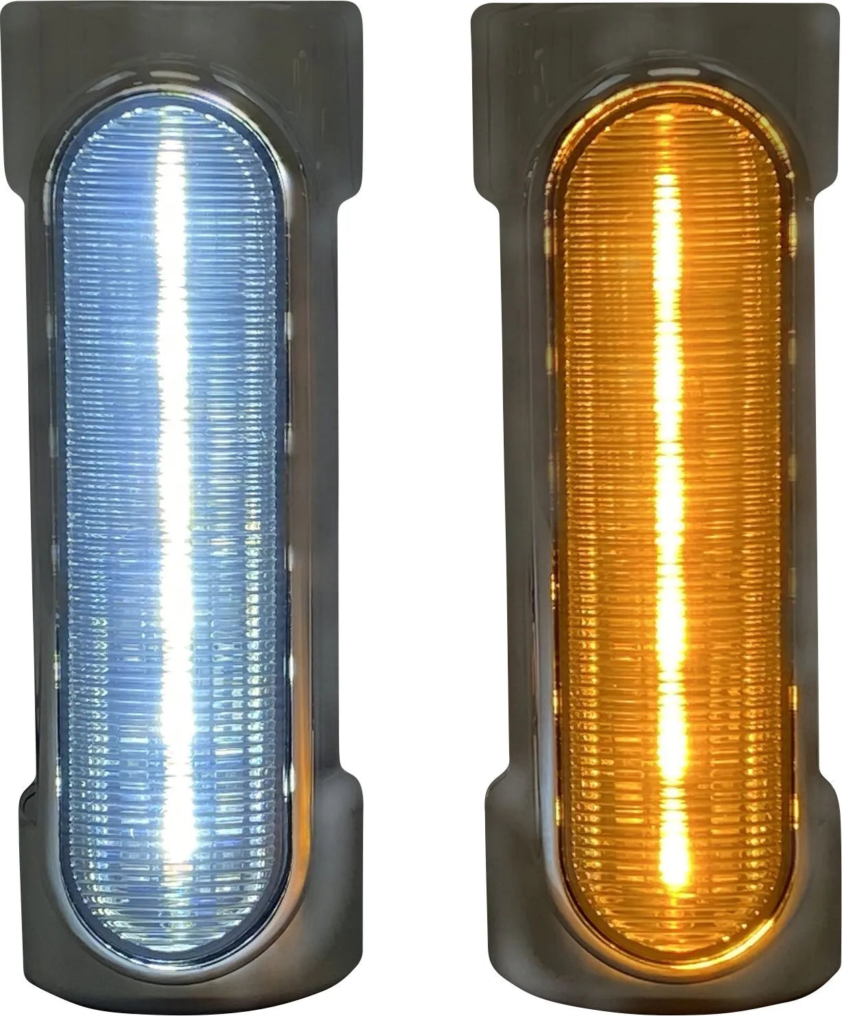 Custom Dynamics Engine Guard LEDs - Hvid/rav