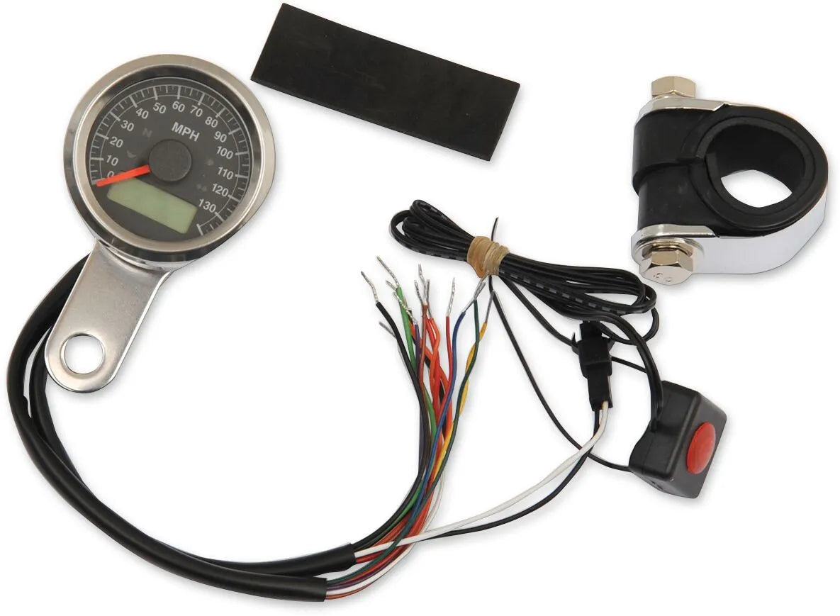 Drag Specialties 1-7/8" elektronisk speedometer