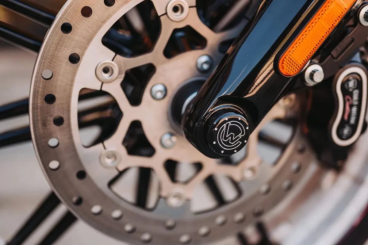 Cult Werk sort aluminium akseldæksel