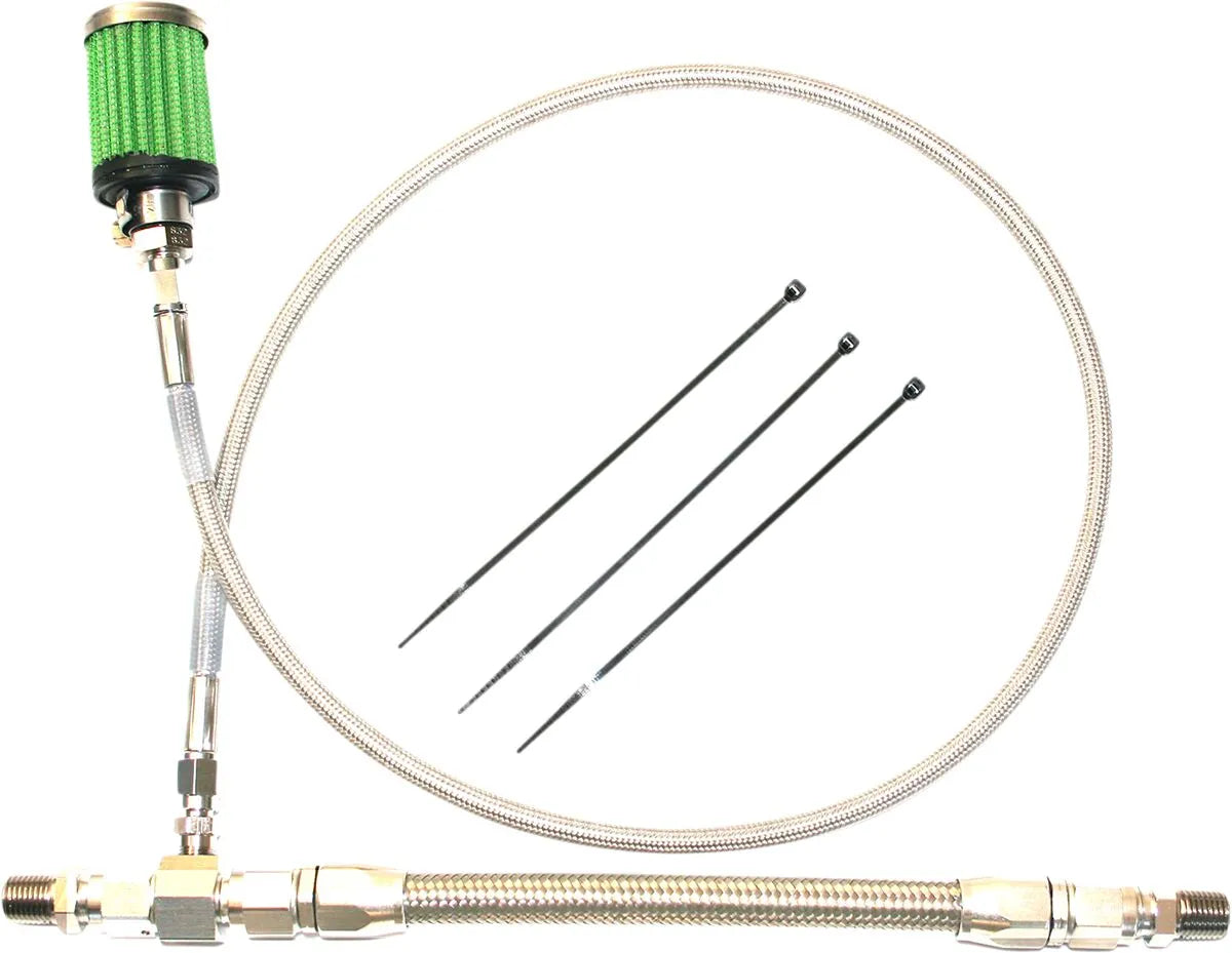 Olietankudluftningssæt til brændstofdele