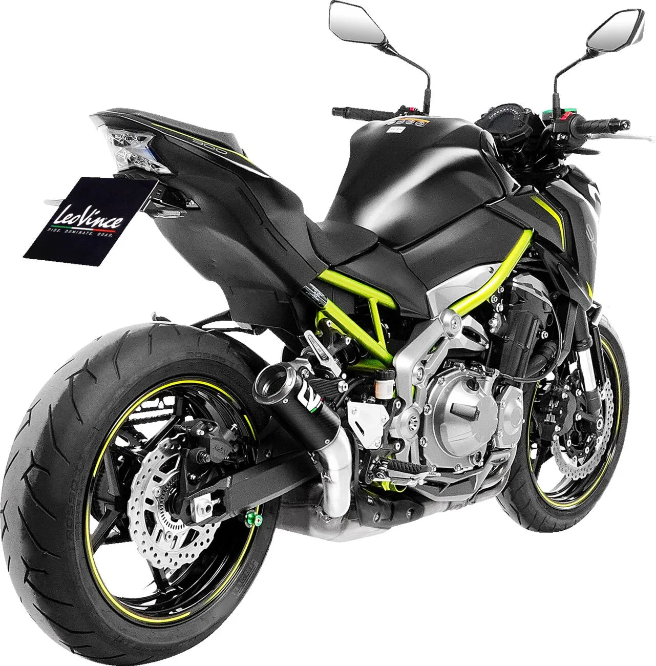 Leovince Lv Corsa Slip-on Muffler With Carbon Fiber