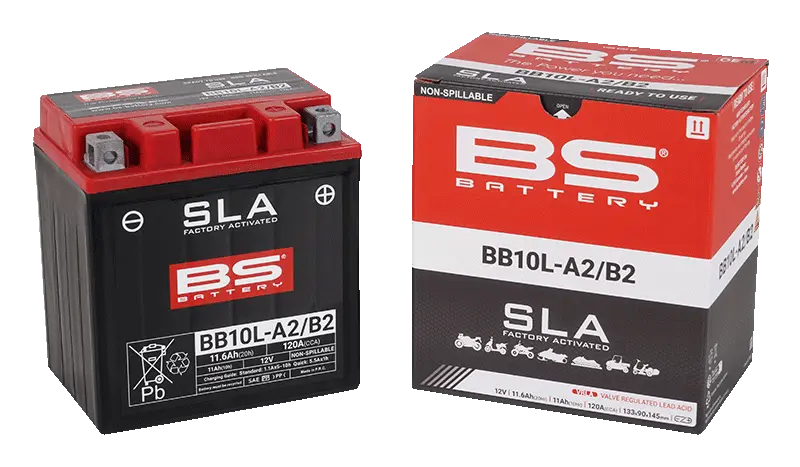 Bs Batteri Agm 12v 11ah Motorcykel Batteri