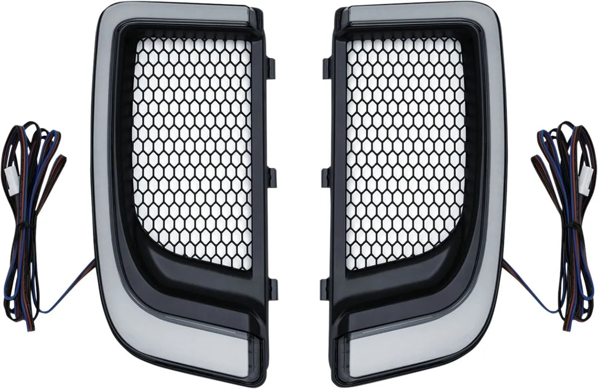 Kuryakyn Tracer Led Fairing Nedre Grill Indsatser