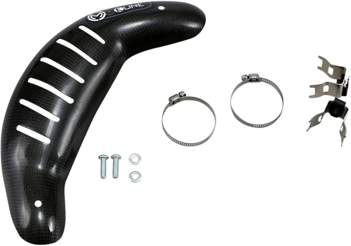 Moose Offroad E Line 4-stroke Carbon Fiber Pipe Guard