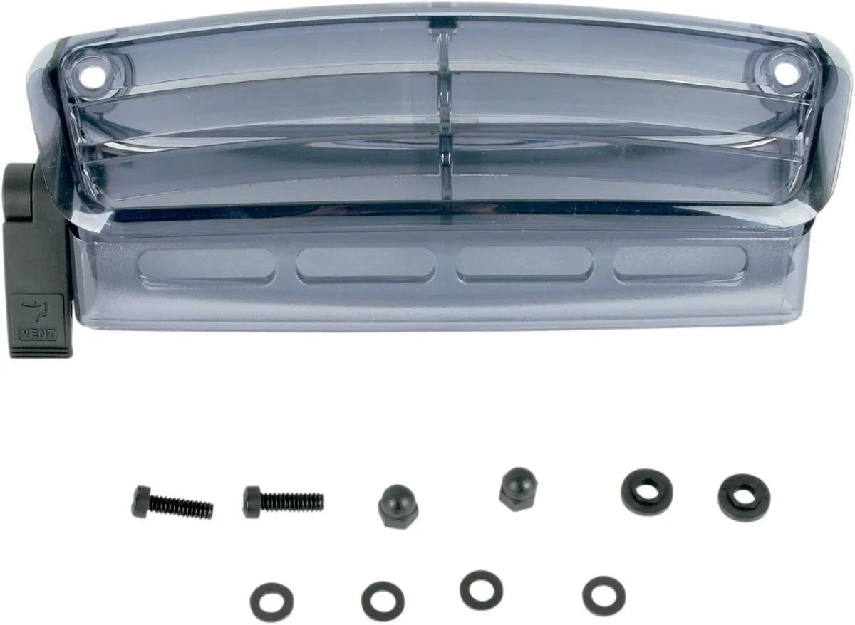 Memphis Shades Gold Wing Windscreen Vent Smoke