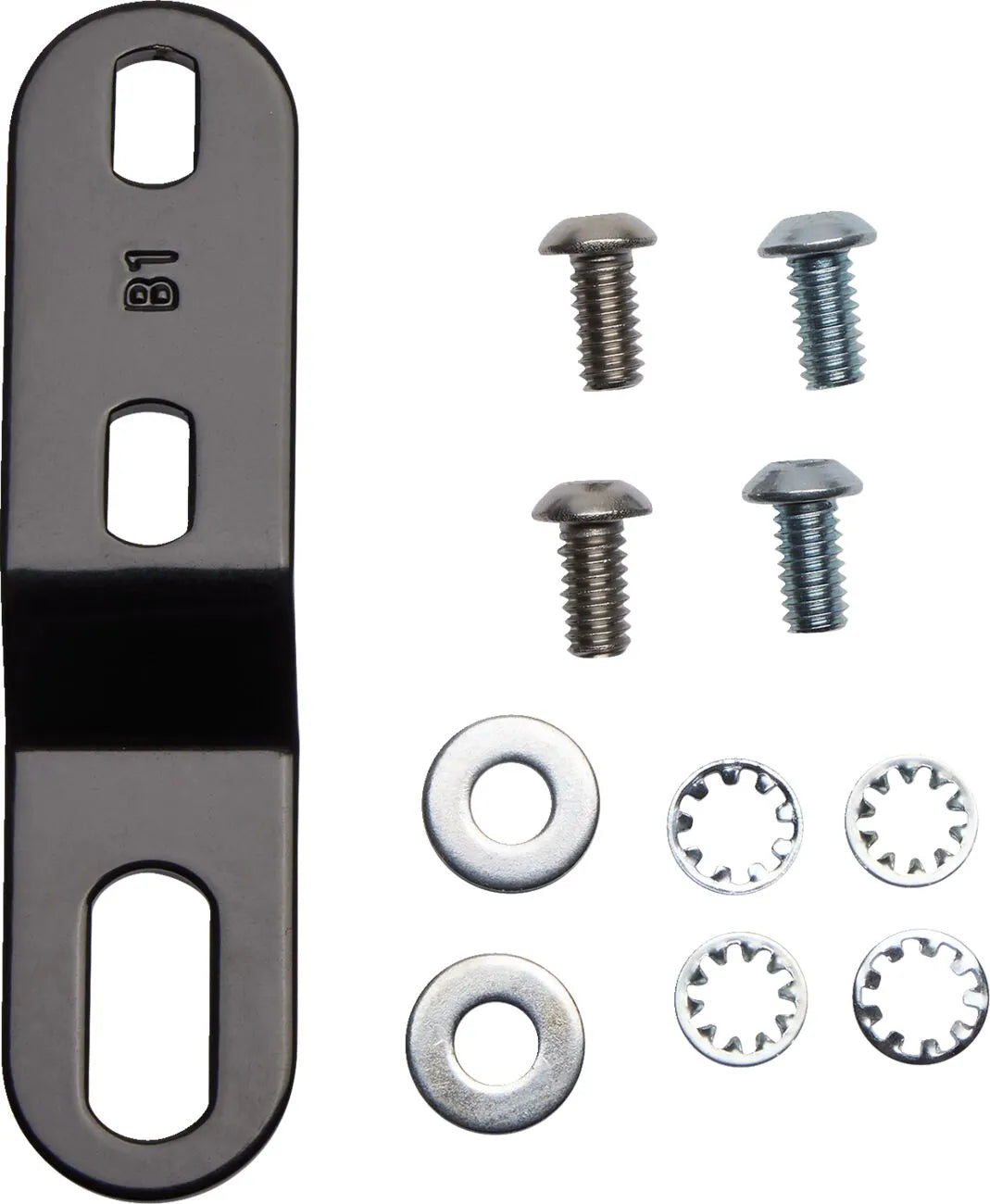 Le Pera Bare Bones Pillion Pad - Sort vinyl