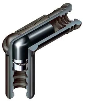 Champion Tændrørshætte - sort gummi