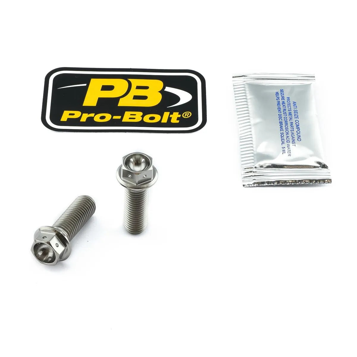 Pro Bolt Titanium Brake Caliper Mount Kit