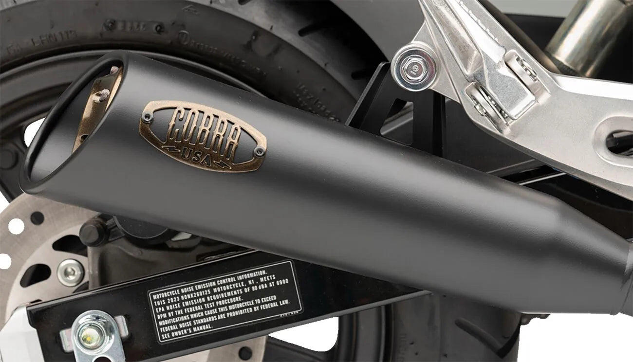 Cobra Bronze Tip Slip-on Muffler