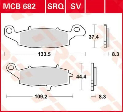 Trw All Round Sintered Metal Brake Pads