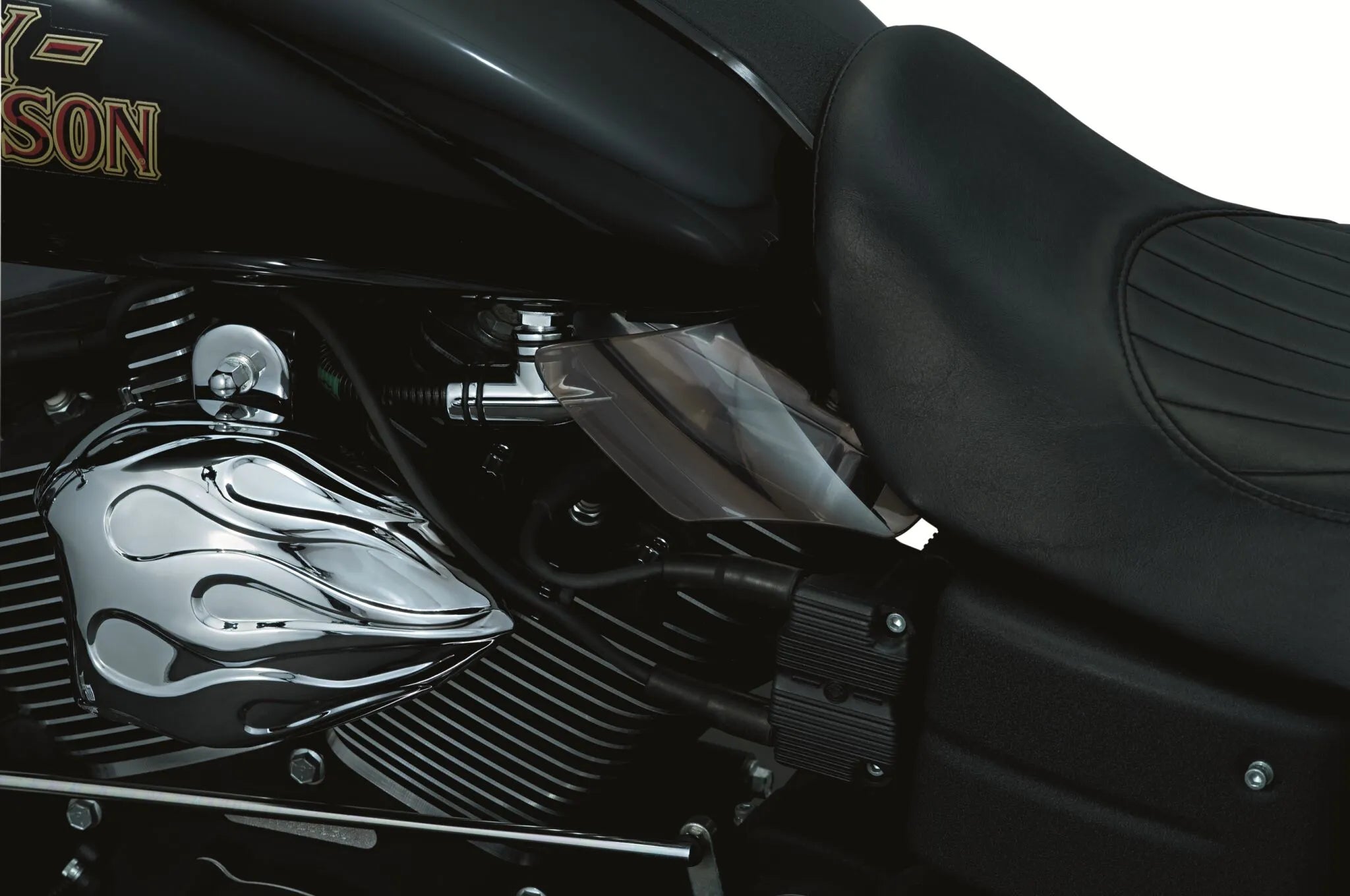 Kuryakyn Sadelskjolde - Reflekterende Smoke Tint