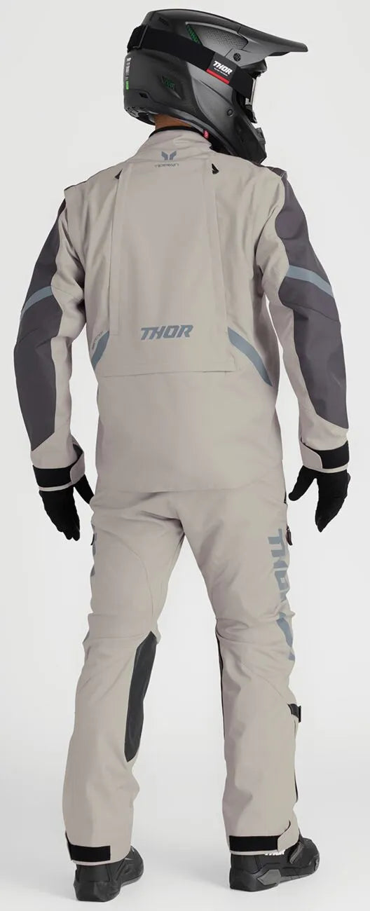 Thor Terrain Over-the-boot Dual Sport Pants - Black/Gray/Sand
