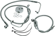 Drag Specialties Stainless Steel Brake Line Kit