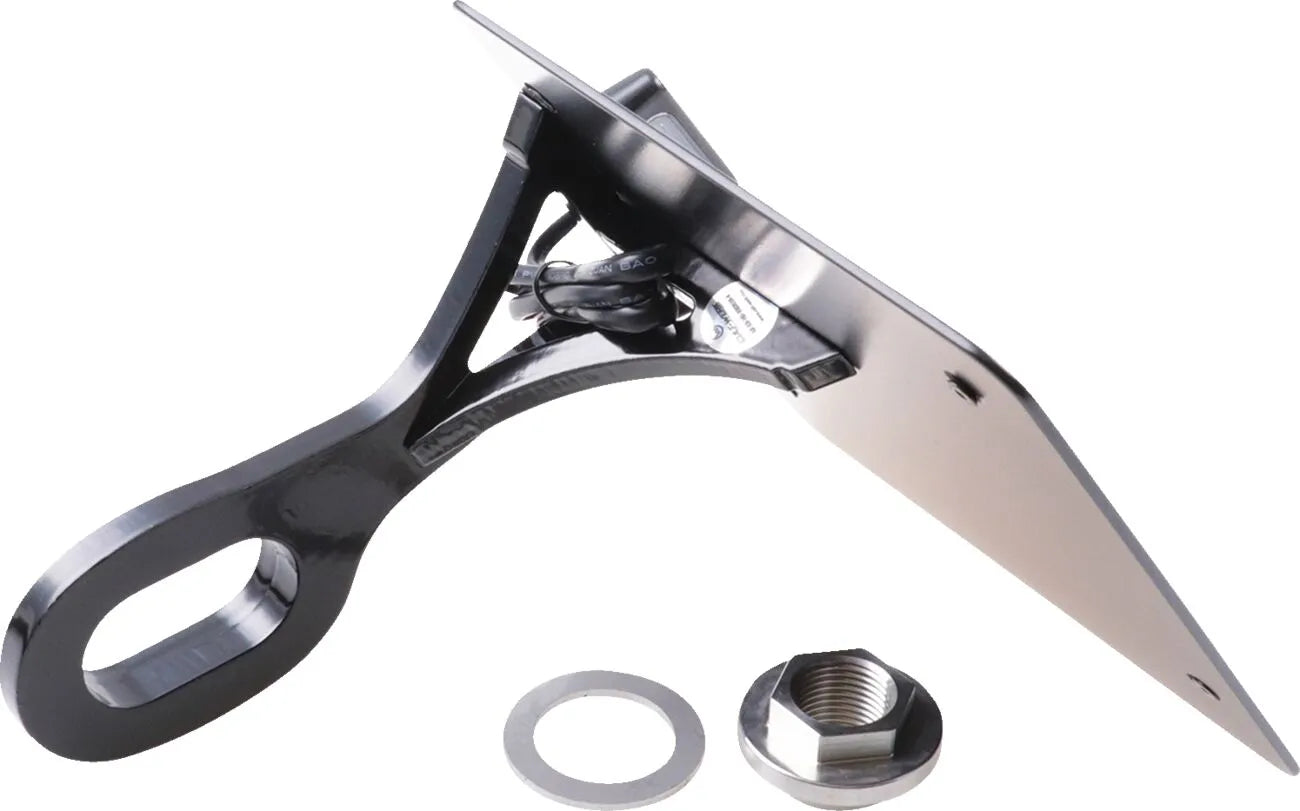 Cult Werk License Plate Holder With Led Light