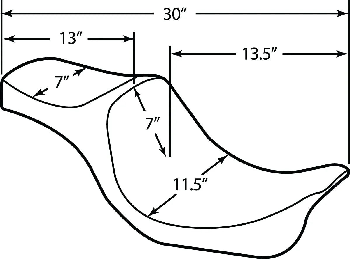 Drag Specialties Predator Iii sæde