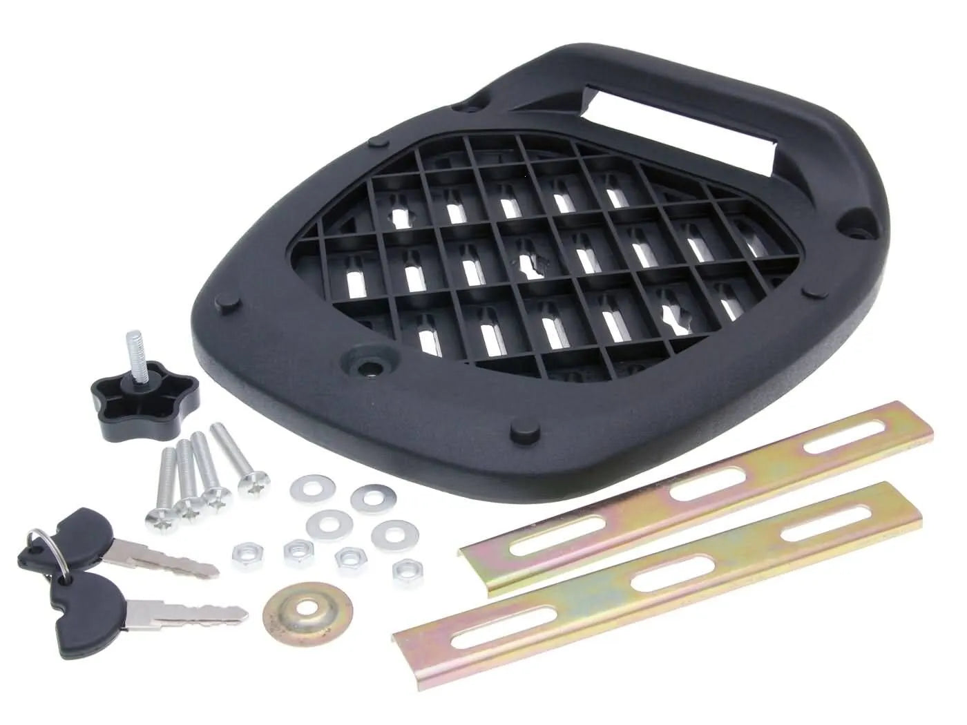 101 Octane Universal Top Case - Sort plastik