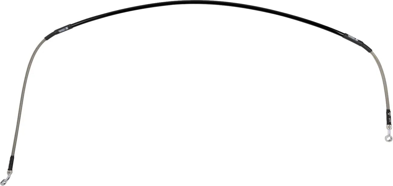 Moose Offroad Stainless Steel Braided Brake Line Front