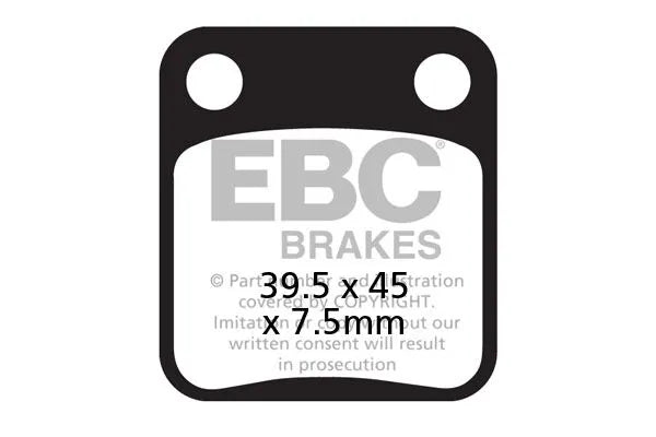 Ebc Sfa-hh Series Sintered Brake Pads For Scooters