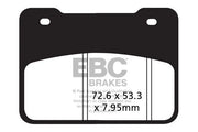 Ebc Sfa Series Organic Brake Pads For Scooters