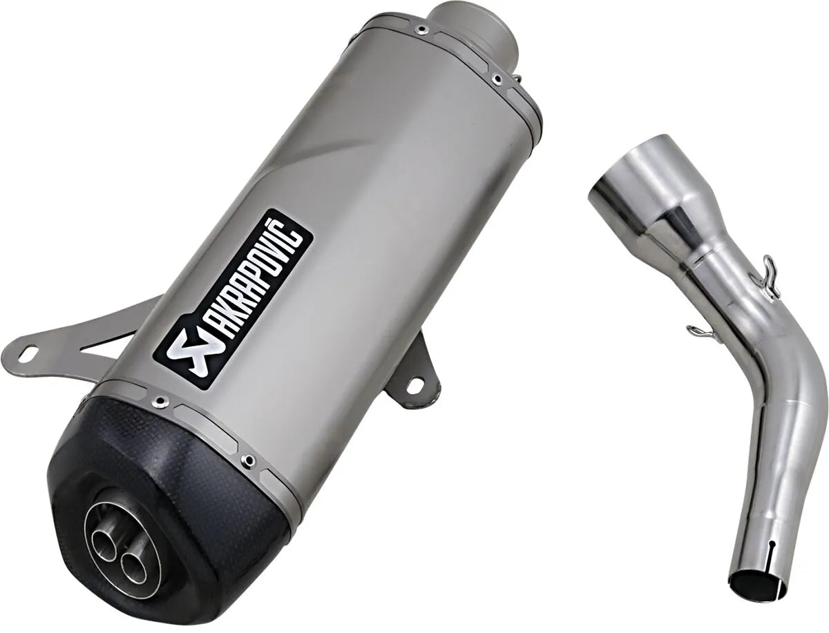 Akrapovic Stainless Steel Slip-on Muffler For Scooters