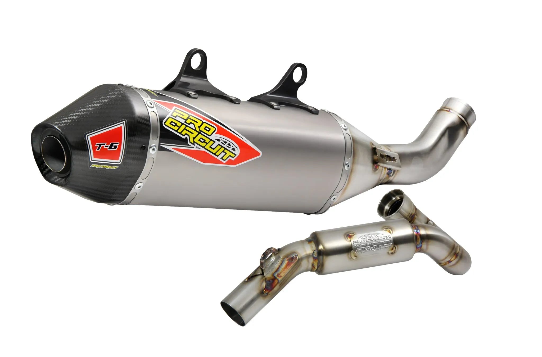 Pro Circuit T-6 Euro Exhaust System Ss/ti/cf