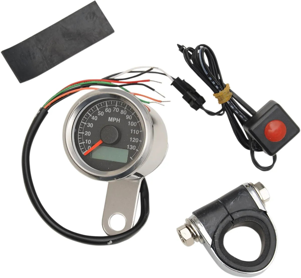 Drag Specialties Mini Elektronisk Speedometer