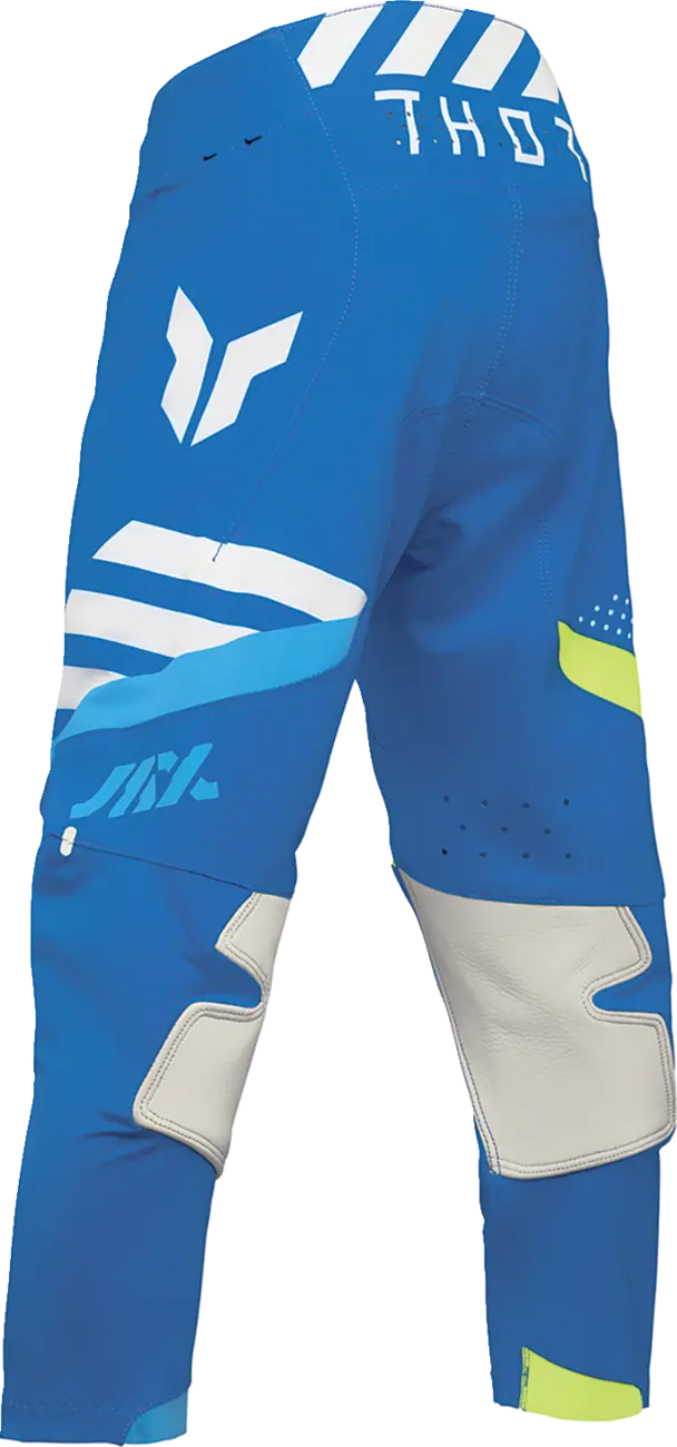 Thor Youth Sportmode Synth Pants - Blue/White/Yellow
