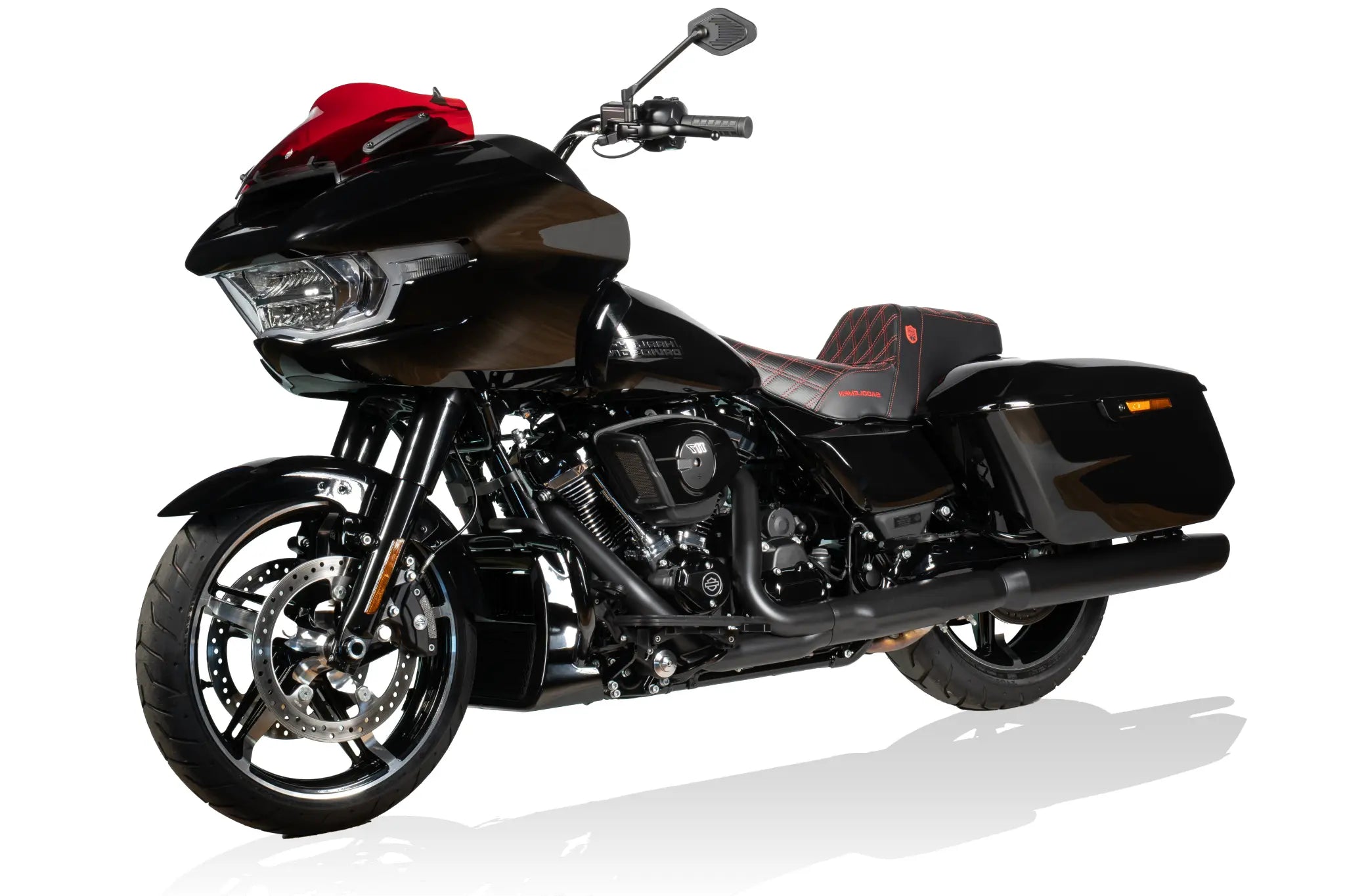 Drag Specialties Justerbar Motorcykel Spejl - 18cm stamme