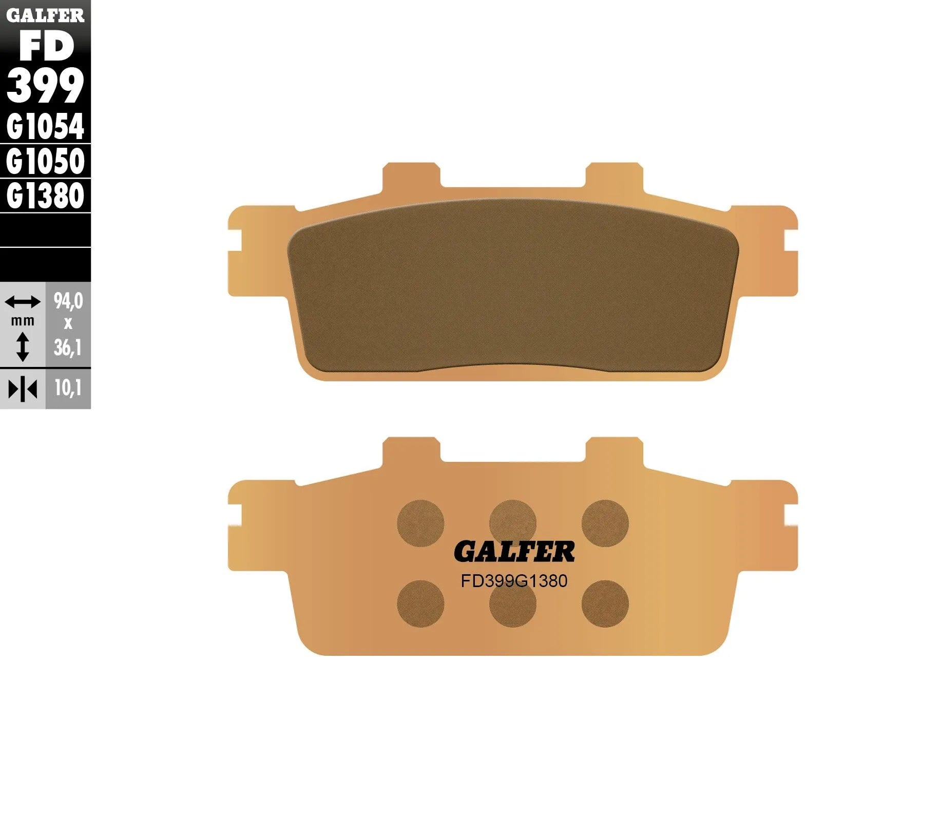 Galfer Hh Sintered Brake Pads - High-performance Braking