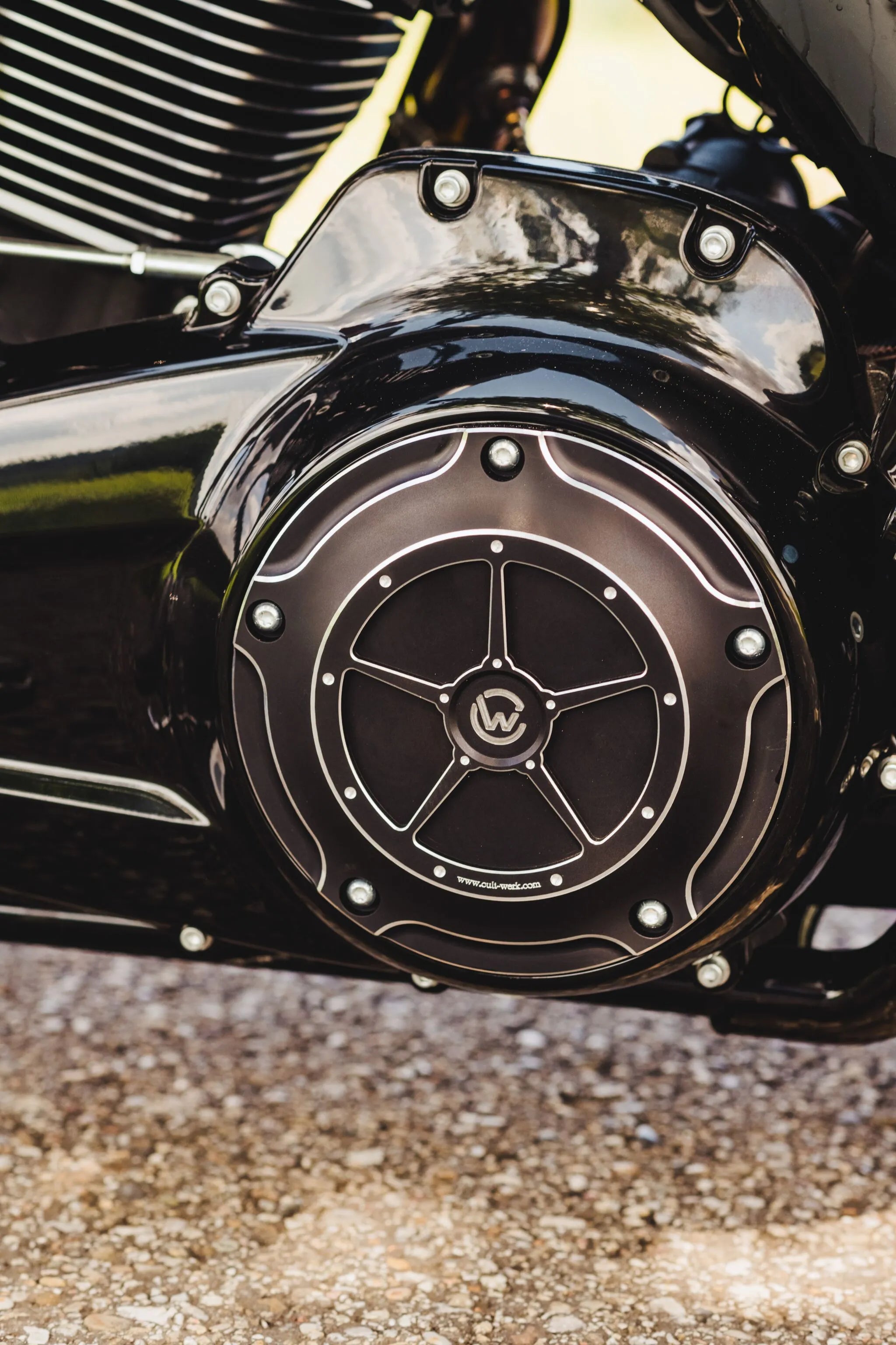 Cult Werk Koblingsdæksel Til Harley-Davidson Touring 2018+