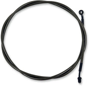 La Choppers Clutch Line Cable - Stainless Steel Black