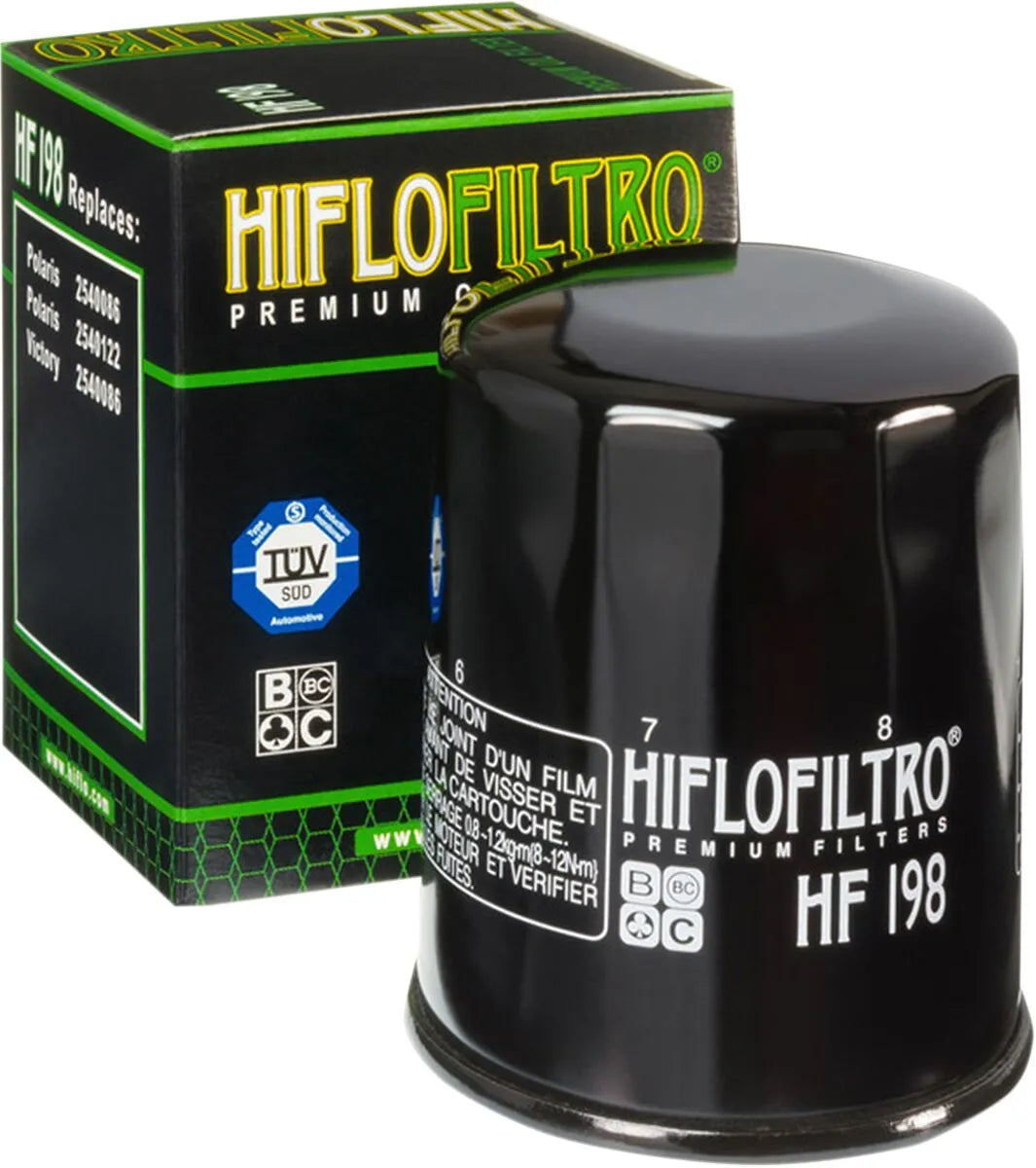 Hiflofiltro Hf198 Premium Oliefilter