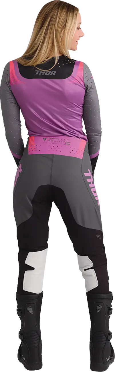 Thor Women's Sportmode Velocity Jersey - Black/Pink/Purple/Dark Gray